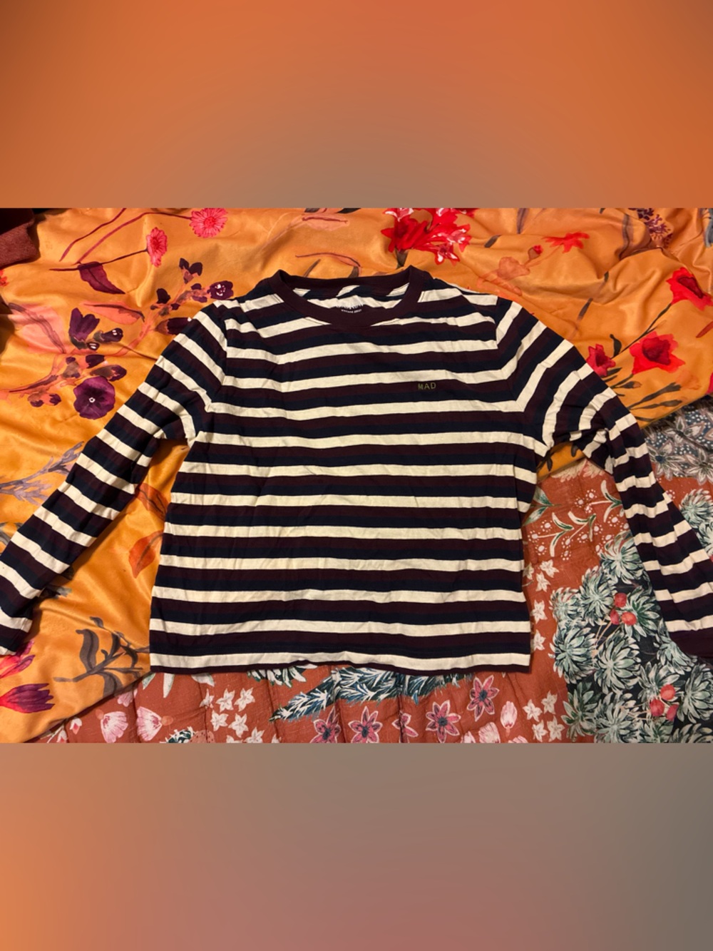 J. Crew Vintage Jersey Cropped Shirt